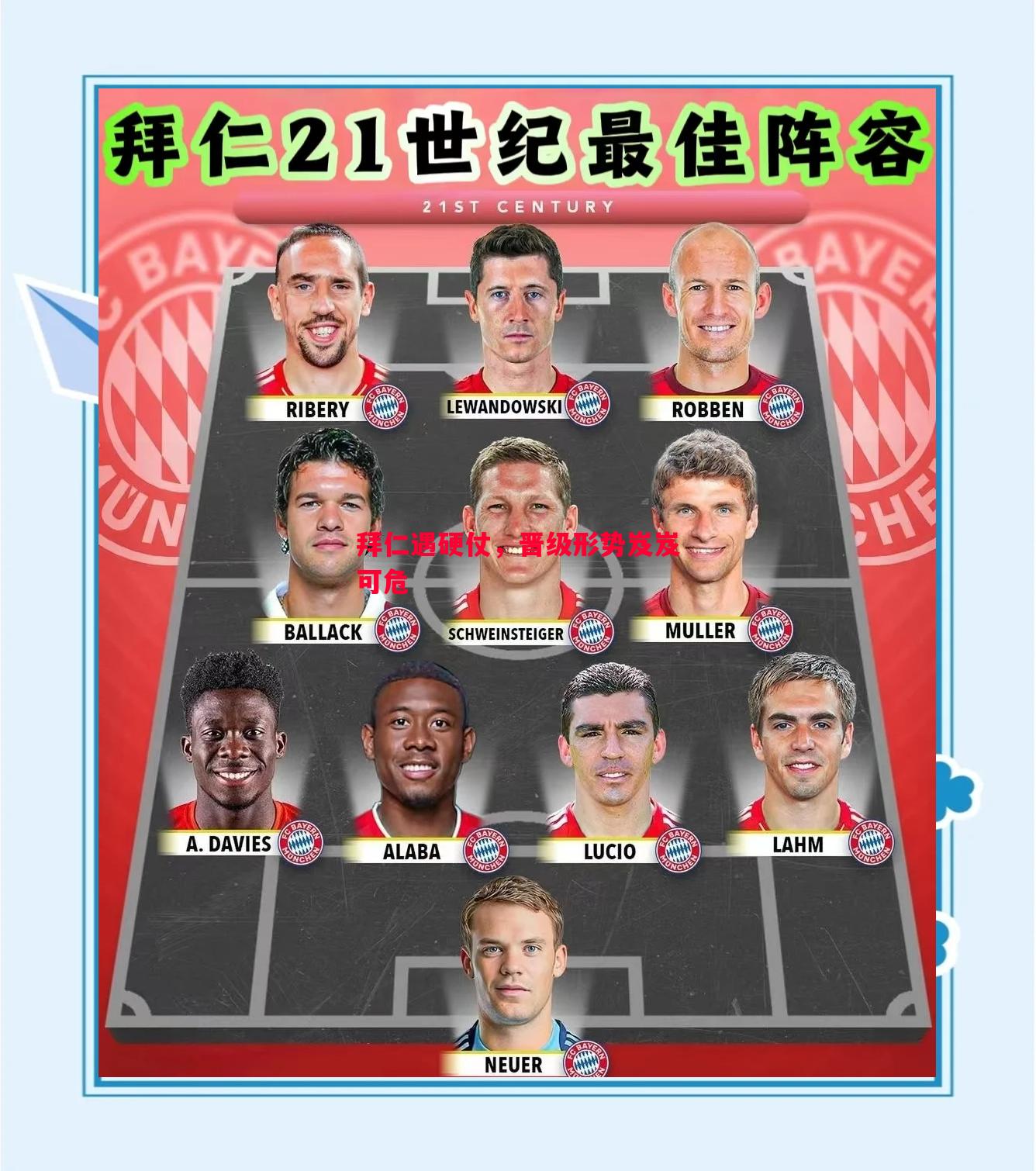 拜仁遇硬仗，晋级形势岌岌可危