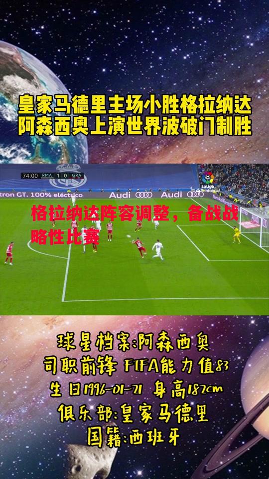 格拉纳达阵容调整，备战战略性比赛