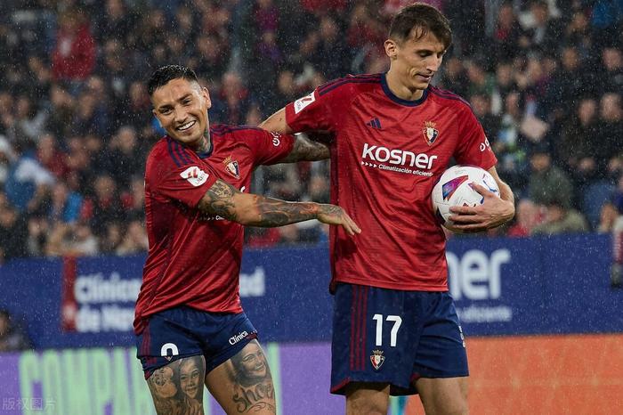 奥萨苏纳主场打平强敌，稳固积分榜位置