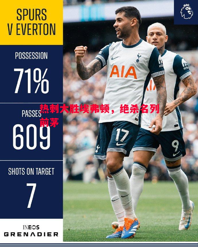 悟空体育-热刺大胜埃弗顿，绝杀名列前茅