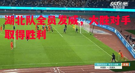 湖北队全员发威，大胜对手取得胜利